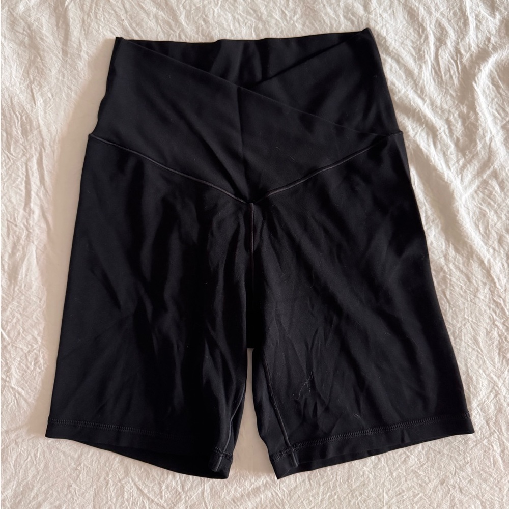 Aerie crossover biker shorts